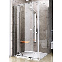 Душевая дверь Ravak Pivot 90G70100Z1 90 белый прозрачный