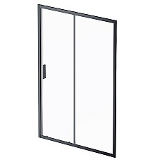 Душевая дверь AM.PM Gem 140 W90G-140-1-195BT профиль Черный матовый стекло прозрачное
