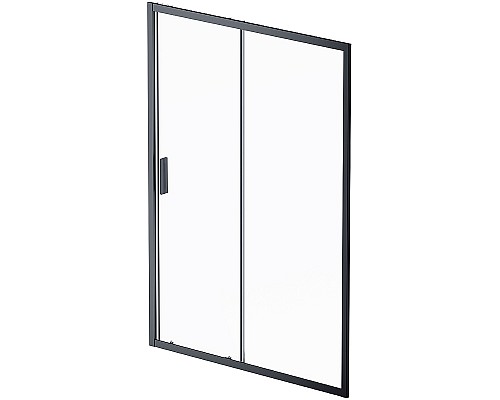 Душевая дверь AM.PM Gem 140 W90G-140-1-195BT профиль Черный матовый стекло прозрачное