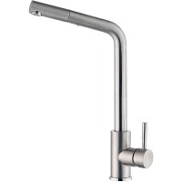 Смеситель для кухни ZorG Steel Hammer Нержавеющая сталь