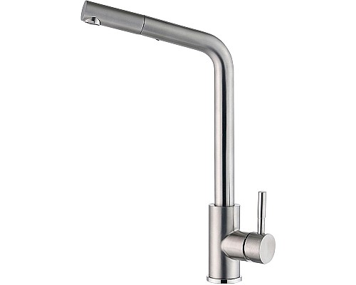 Смеситель для кухни ZorG Steel Hammer SH 5161 INOX Нержавеющая сталь