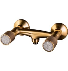 Смеситель для душа Boheme Royal Cristal Бронза