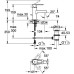 Смеситель для раковины Grohe Quadra Черный бархат