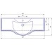 Раковина Corozo Классик 120 SD-00000375