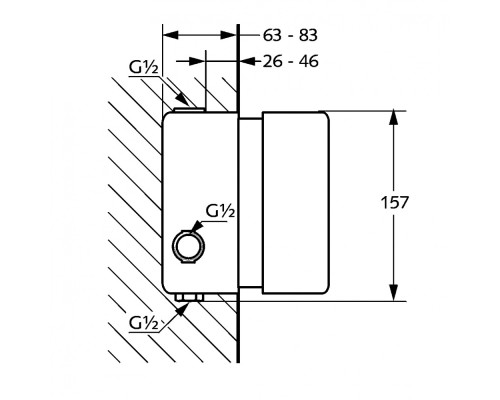 Внутренняя часть Kludi 35156
