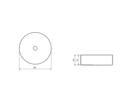 Умывальник Excellent Ovia