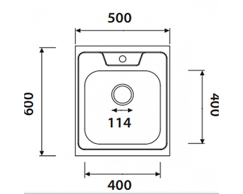 Кухонная мойка KAISER KSS-6050