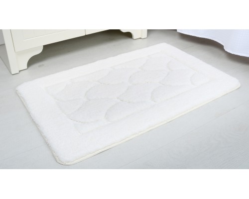 Коврик для ванной Fixsen Link белый 50х80. FX-5002W