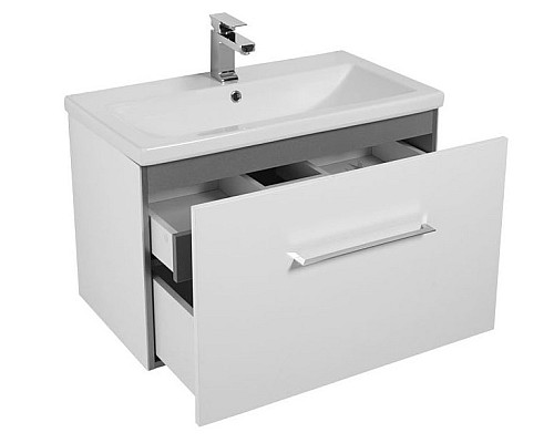 Тумба под раковину Aquanet Порто 60 195730 подвесная Белая