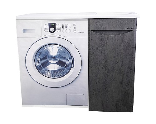 Тумба под раковину Bellezza Олиссия 100 R 4639417661427 Серая