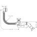 Слив-перелив для ванны HansGrohe Flexaplus