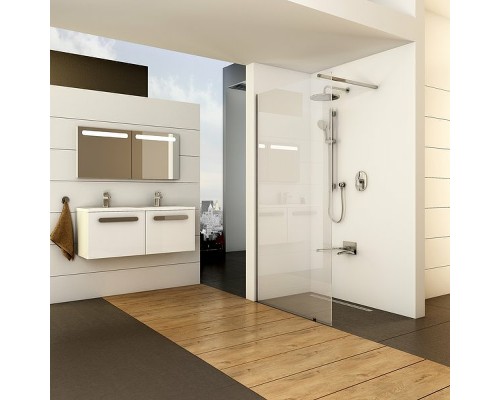 Душевая перегородка Ravak Walk-In Wall 130 профиль Хром стекло Transparent