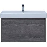 Тумба под раковину Aquanet Nova Lite 90 242269 подвесная Дуб рошелье