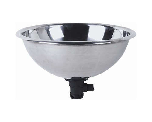 Раковина Nofer 35 13029.RS Нержавеющая сталь матовая