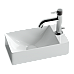 Умывальник подвесной R Ceramica Nova Element 375x215x100мм CN5007