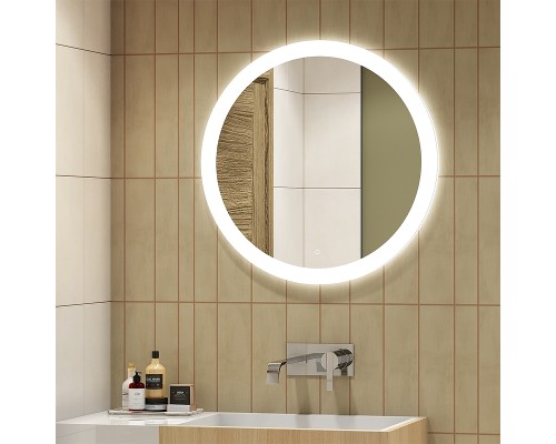 Зеркало Art&Max Bolzano AM-Boz-645-DS-F с подсветкой с сенсорным выключателем