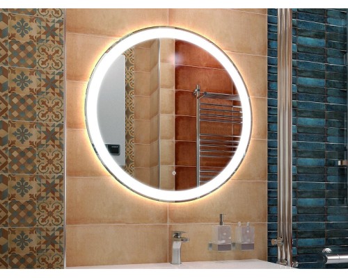 Зеркало Art&Max Bolzano AM-Boz-645-DS-F с подсветкой с сенсорным выключателем