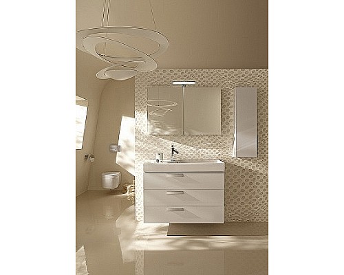 Шкаф пенал Jacob Delafon 40 R EB1850D-N18 подвесной Белый глянец