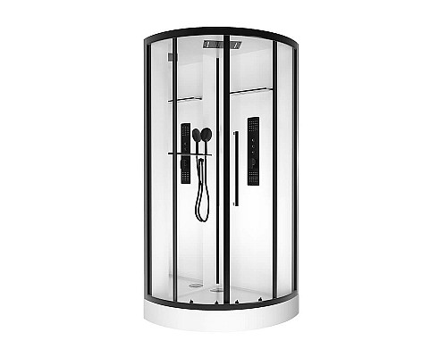 Душевая кабина Black&White Galaxy 90х90 8021000 с гидромассажем Душевая кабина Black&White Galaxy 90х90 8021000 с гидромассажем