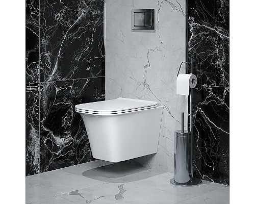 Унитаз Grossman Classic GR-4463S подвесной Белый глянец с сиденьем Микролифт