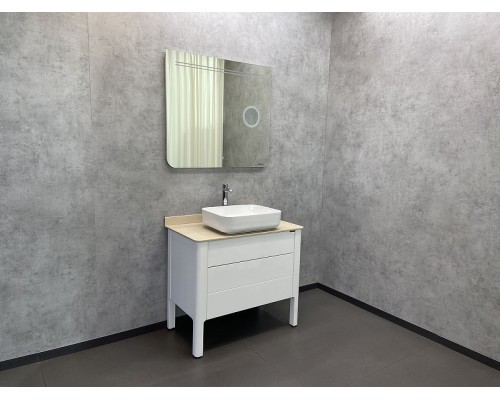 Зеркало Comforty Лондон 90 с подсветкой и сенсорным выключателем
