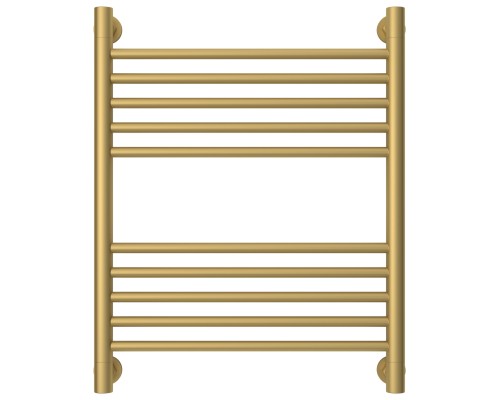 Полотенцесушитель водяной 600х500 золотой матовый Сунержа Богема+ 032-0220-6050