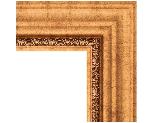 Зеркало Evoform Exclusive Floor 201х111 BY 6157 с фацетом в багетной раме - Римское золото 88 мм