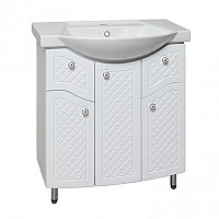 Тумба под раковину Runo МИЛАНО 75 УТ000002088