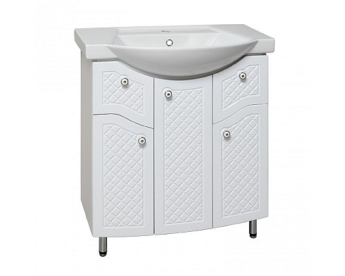 Тумба под раковину Runo МИЛАНО 75 УТ000002088