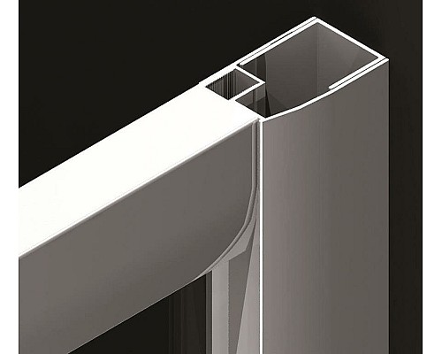 Шторка на ванну Radaway Vesta DWD 160 203160-01 профиль Хром стекло прозрачное