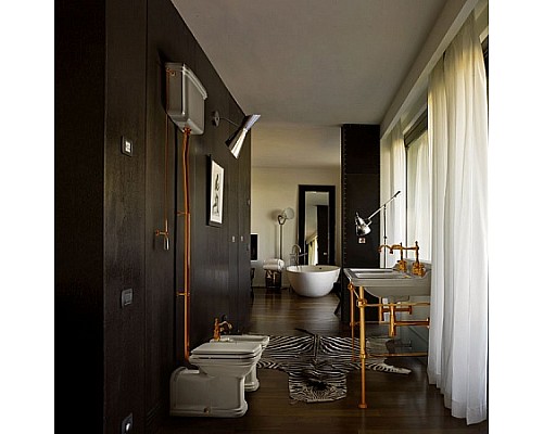 Сиденье с крышкой для унитаза Kerasan Waldorf 418701