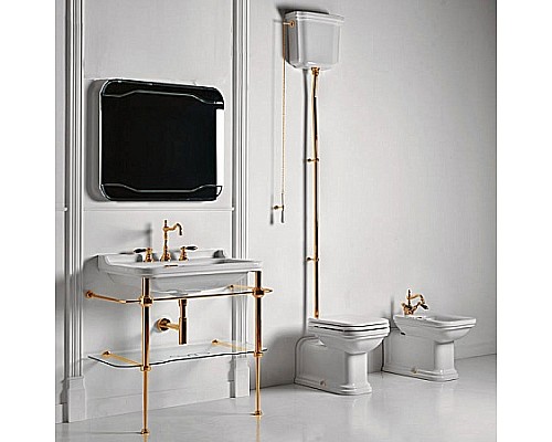 Сиденье с крышкой для унитаза Kerasan Waldorf 418701