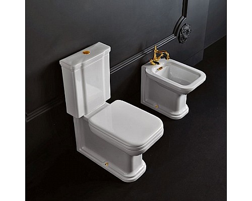 Сиденье с крышкой для унитаза Kerasan Waldorf 418701