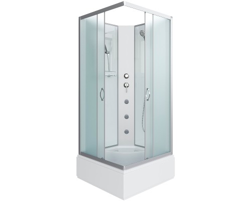 Душевая кабина Niagara Classic 90x90 NG-1108-14BKG с гидромассажем