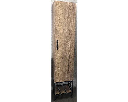 Шкаф пенал Comforty Бредфорд 40 00004148004 Дуб темный