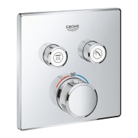 Термостат Grohe для ванны/душа 2 кнопки управления