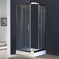 Душевой уголок Royal Bath HPD 120х90 RB9120 HPD-C-CH профиль Хром стекло рифленое