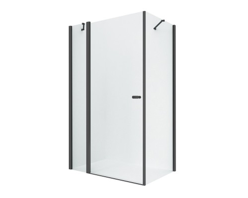Душевое ограждение NEW TRENDY NEW SOLEO BLACK 90x120x195 (черный)