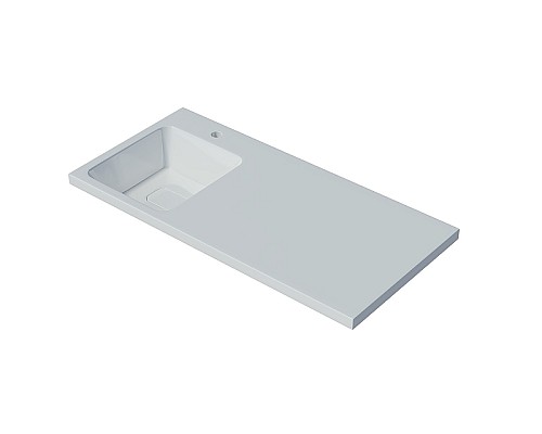 Раковина над стиральной машиной Madera Kamilla 100, левая