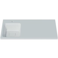 Раковина над стиральной машиной Madera Kamilla 100, левая