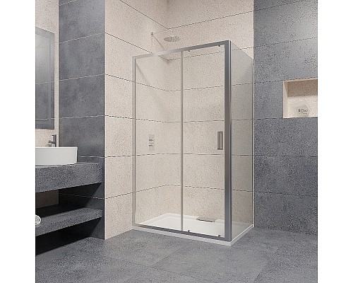 Душевой уголок RGW Passage PA-76 100х100 35087600-11 профиль Хром стекло прозрачное