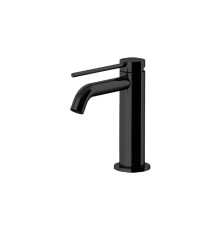 Смеситель для раковины Gattoni Circle Two с донным клапаном цвет Nero Opaco