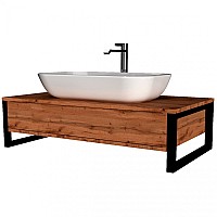 Тумба под раковину 1MarKa Grunge Loft 90П У85843 подвесная Дуб вотан