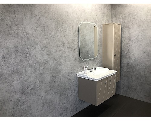 Тумба с раковиной Comforty Кремона 80 00-00001040 подвесная Латте