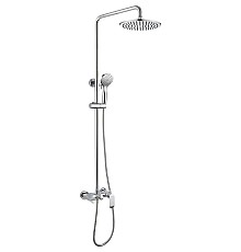 Душевая система Bravat Pure F6335369CP-A-RUS Хром
