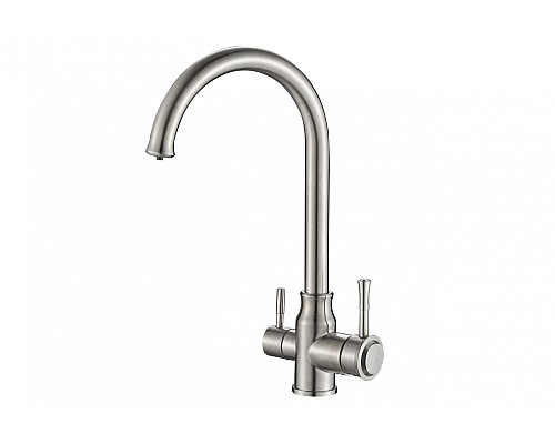 Смеситель для кухни ZORG Steel Hammer SH 763 INOX