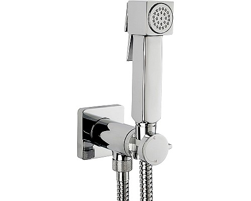 Гигиенический душ со смесителем Bossini Cube Brass E38001B.030 Хром