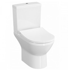 Унитаз компакт Vitra Integra Round Open-Back с бачком и сиденьем Микролифт