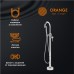 Смеситель для ванны Orange Steel Хром