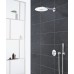 Верхний душ Grohe с душевым кронштейном 400 мм
